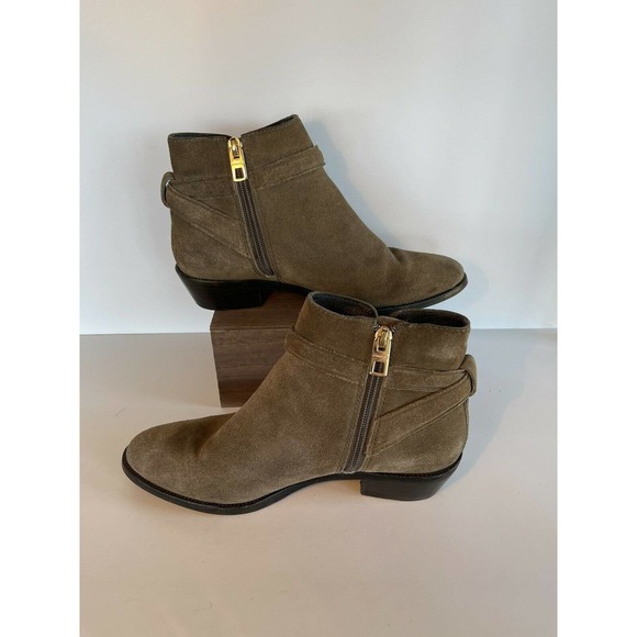 Coach Coleen Suede Bootie in Fatigue Size 6.5 - Picture 9 of 9